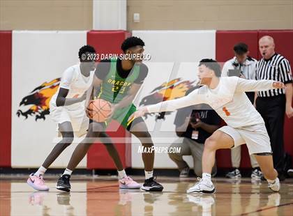 Thumbnail 1 in Wasatch Academy vs. AZ Compass Prep National (Hoophall West Invitational) photogallery.
