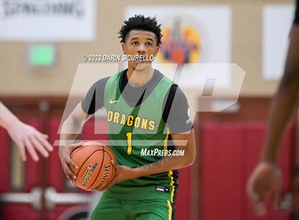 Thumbnail 3 in Wasatch Academy vs. AZ Compass Prep National (Hoophall West Invitational) photogallery.