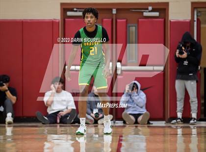 Thumbnail 3 in Wasatch Academy vs. AZ Compass Prep National (Hoophall West Invitational) photogallery.