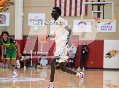 Thumbnail 3 in Wasatch Academy vs. AZ Compass Prep National (Hoophall West Invitational) photogallery.