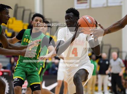 Thumbnail 3 in Wasatch Academy vs. AZ Compass Prep National (Hoophall West Invitational) photogallery.