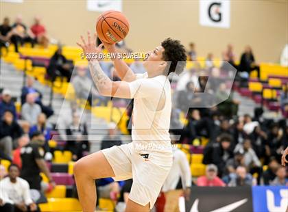 Thumbnail 3 in Wasatch Academy vs. AZ Compass Prep National (Hoophall West Invitational) photogallery.