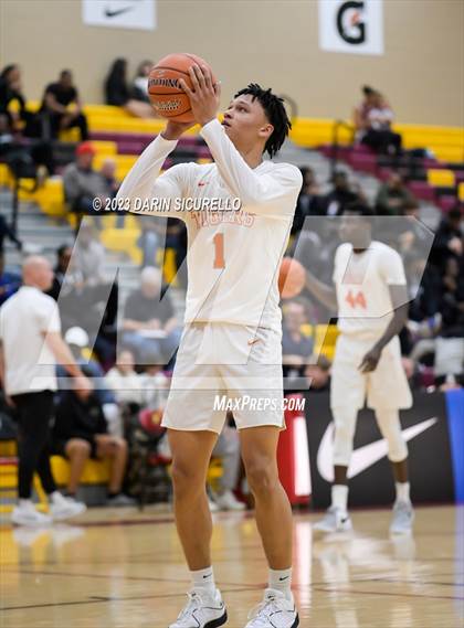 Thumbnail 2 in Wasatch Academy vs. AZ Compass Prep National (Hoophall West Invitational) photogallery.