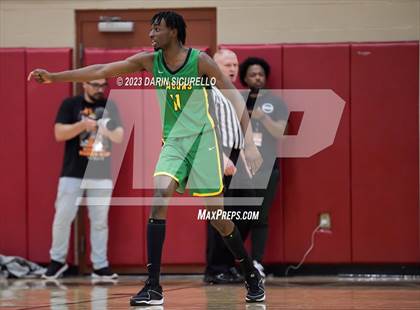 Thumbnail 2 in Wasatch Academy vs. AZ Compass Prep National (Hoophall West Invitational) photogallery.