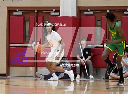 Thumbnail 2 in Wasatch Academy vs. AZ Compass Prep National (Hoophall West Invitational) photogallery.
