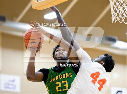 Thumbnail 2 in Wasatch Academy vs. AZ Compass Prep National (Hoophall West Invitational) photogallery.