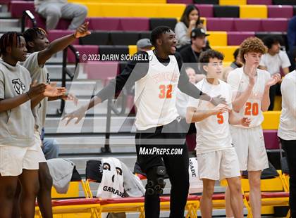 Thumbnail 3 in Wasatch Academy vs. AZ Compass Prep National (Hoophall West Invitational) photogallery.