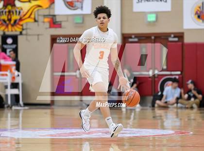 Thumbnail 1 in Wasatch Academy vs. AZ Compass Prep National (Hoophall West Invitational) photogallery.