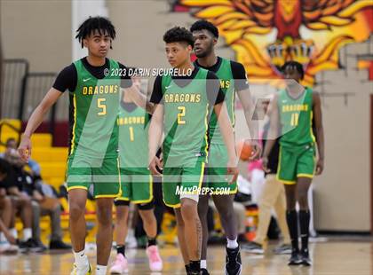 Thumbnail 3 in Wasatch Academy vs. AZ Compass Prep National (Hoophall West Invitational) photogallery.