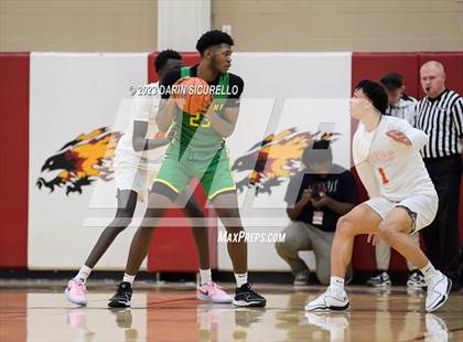 Thumbnail 2 in Wasatch Academy vs. AZ Compass Prep National (Hoophall West Invitational) photogallery.
