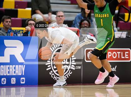 Thumbnail 3 in Wasatch Academy vs. AZ Compass Prep National (Hoophall West Invitational) photogallery.