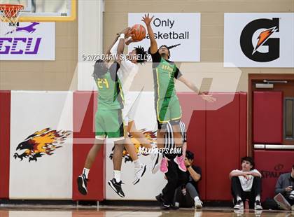 Thumbnail 2 in Wasatch Academy vs. AZ Compass Prep National (Hoophall West Invitational) photogallery.
