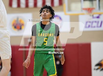 Thumbnail 3 in Wasatch Academy vs. AZ Compass Prep National (Hoophall West Invitational) photogallery.