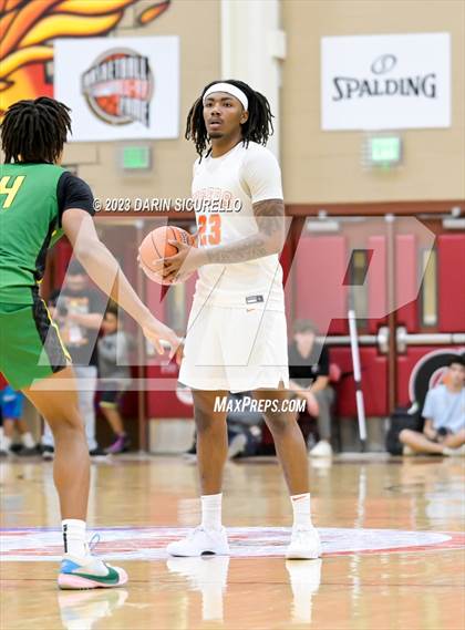 Thumbnail 1 in Wasatch Academy vs. AZ Compass Prep National (Hoophall West Invitational) photogallery.