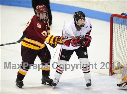 Thumbnail 2 in St. Joseph vs. New Canaan (CIAC Division 1 Semifinal) photogallery.