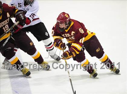 Thumbnail 2 in St. Joseph vs. New Canaan (CIAC Division 1 Semifinal) photogallery.