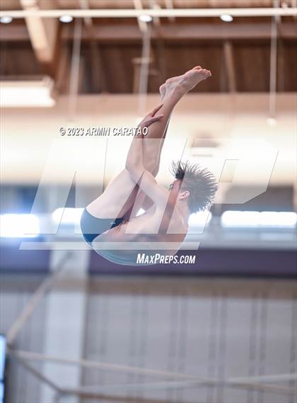 Thumbnail 2 in UIL Region IV-6A Boys Diving Finals photogallery.