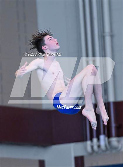Thumbnail 1 in UIL Region IV-6A Boys Diving Finals photogallery.