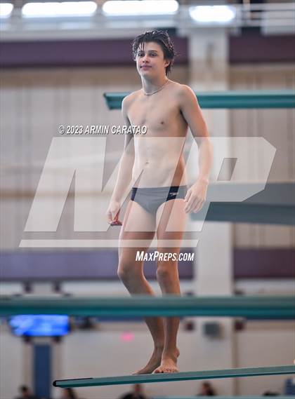 Thumbnail 3 in UIL Region IV-6A Boys Diving Finals photogallery.