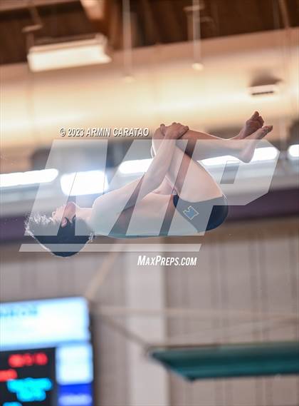 Thumbnail 1 in UIL Region IV-6A Boys Diving Finals photogallery.