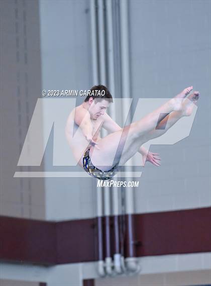 Thumbnail 2 in UIL Region IV-6A Boys Diving Finals photogallery.
