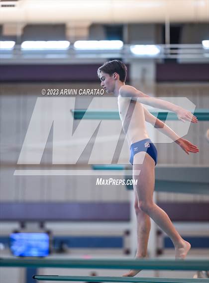 Thumbnail 1 in UIL Region IV-6A Boys Diving Finals photogallery.