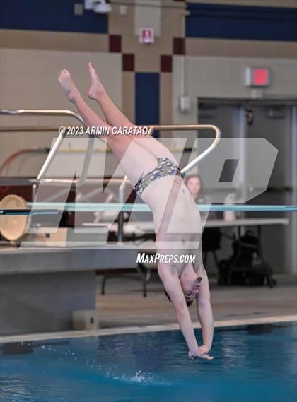 Thumbnail 2 in UIL Region IV-6A Boys Diving Finals photogallery.