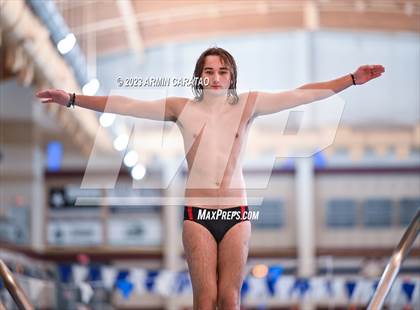 Thumbnail 1 in UIL Region IV-6A Boys Diving Finals photogallery.