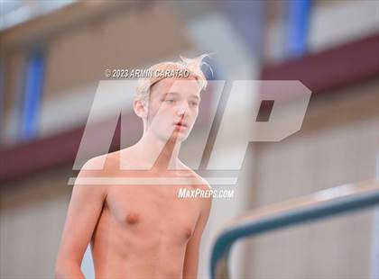Thumbnail 1 in UIL Region IV-6A Boys Diving Finals photogallery.