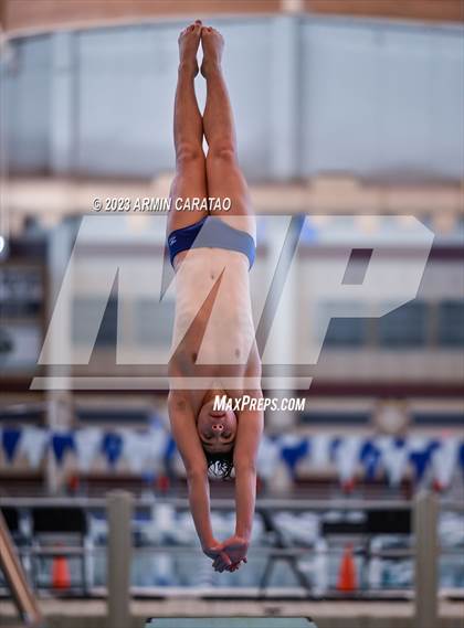 Thumbnail 2 in UIL Region IV-6A Boys Diving Finals photogallery.