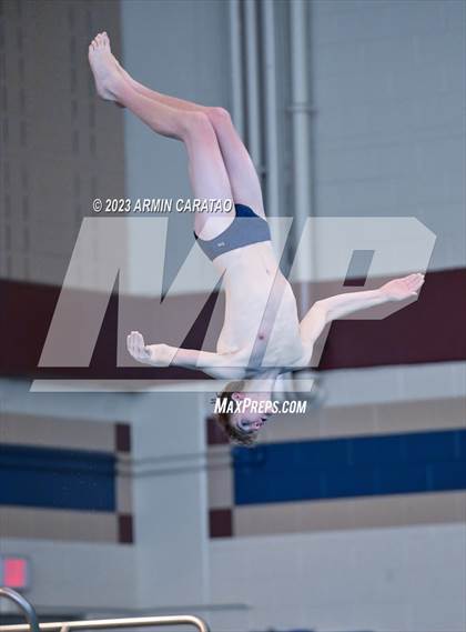 Thumbnail 3 in UIL Region IV-6A Boys Diving Finals photogallery.