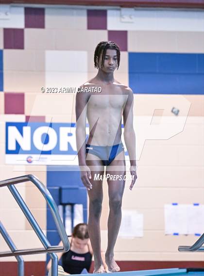 Thumbnail 3 in UIL Region IV-6A Boys Diving Finals photogallery.