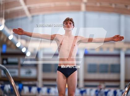 Thumbnail 3 in UIL Region IV-6A Boys Diving Finals photogallery.