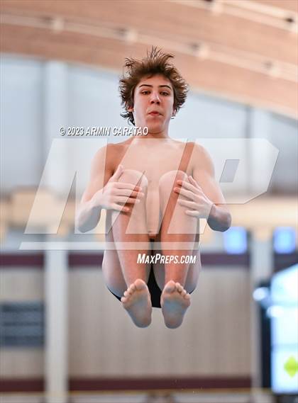 Thumbnail 3 in UIL Region IV-6A Boys Diving Finals photogallery.