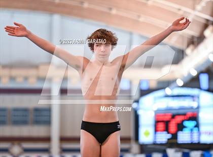 Thumbnail 2 in UIL Region IV-6A Boys Diving Finals photogallery.