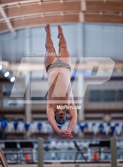 Thumbnail 3 in UIL Region IV-6A Boys Diving Finals photogallery.