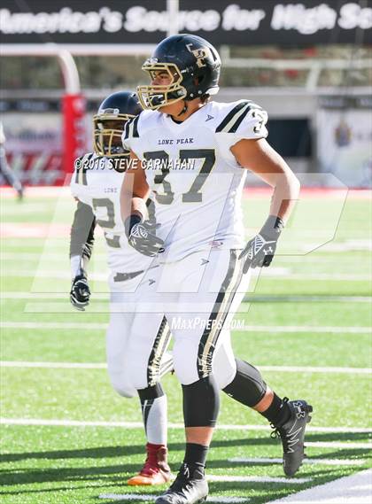 Thumbnail 2 in Lone Peak vs Bingham (UHSAA 5A Final) photogallery.