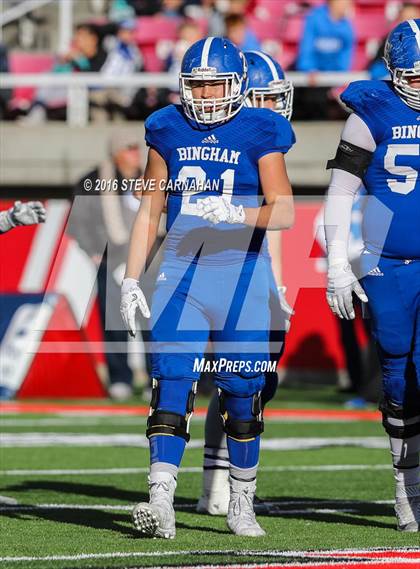 Thumbnail 2 in Lone Peak vs Bingham (UHSAA 5A Final) photogallery.