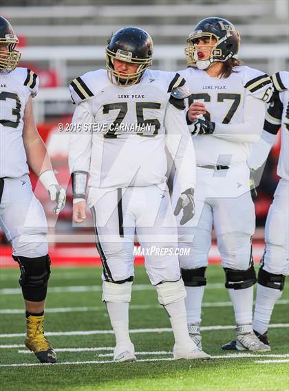 Thumbnail 2 in Lone Peak vs Bingham (UHSAA 5A Final) photogallery.