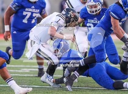 Thumbnail 2 in Lone Peak vs Bingham (UHSAA 5A Final) photogallery.