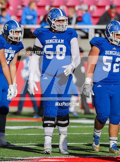 Thumbnail 3 in Lone Peak vs Bingham (UHSAA 5A Final) photogallery.