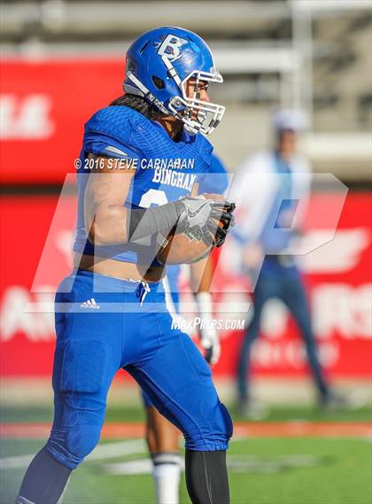 Thumbnail 1 in Lone Peak vs Bingham (UHSAA 5A Final) photogallery.