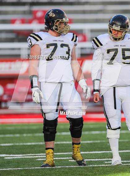 Thumbnail 3 in Lone Peak vs Bingham (UHSAA 5A Final) photogallery.