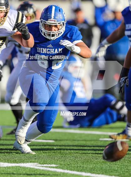 Thumbnail 3 in Lone Peak vs Bingham (UHSAA 5A Final) photogallery.