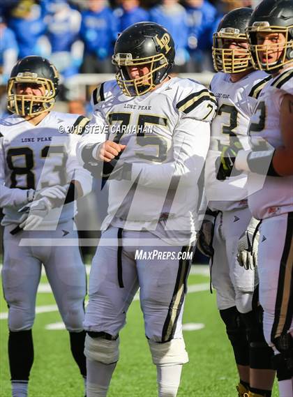 Thumbnail 1 in Lone Peak vs Bingham (UHSAA 5A Final) photogallery.