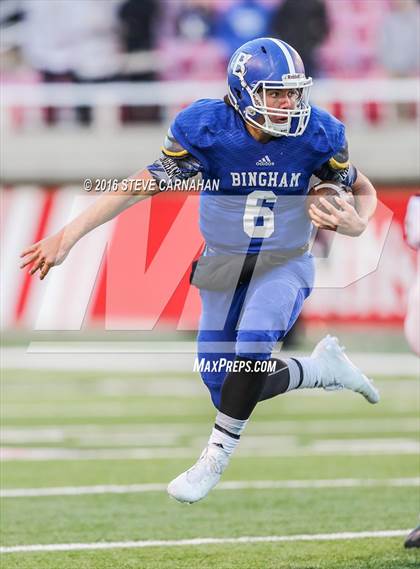 Thumbnail 1 in Lone Peak vs Bingham (UHSAA 5A Final) photogallery.
