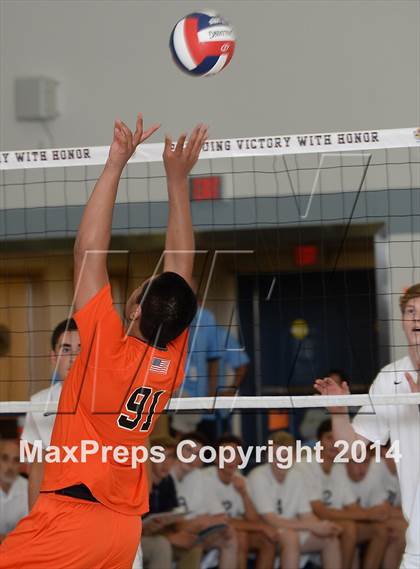 Thumbnail 2 in Huntington Beach vs. Loyola (CIF SoCal D1 Regional Final) photogallery.