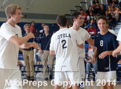 Thumbnail 3 in Huntington Beach vs. Loyola (CIF SoCal D1 Regional Final) photogallery.