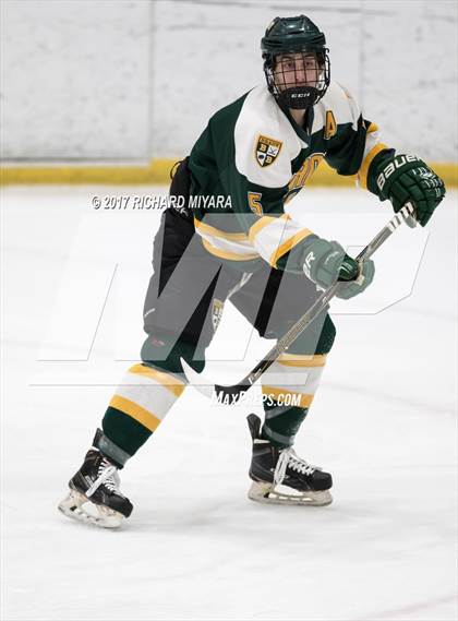 Thumbnail 2 in Bishop Brady @ Manchester Central (NHIAA 1st Round Playoff) photogallery.