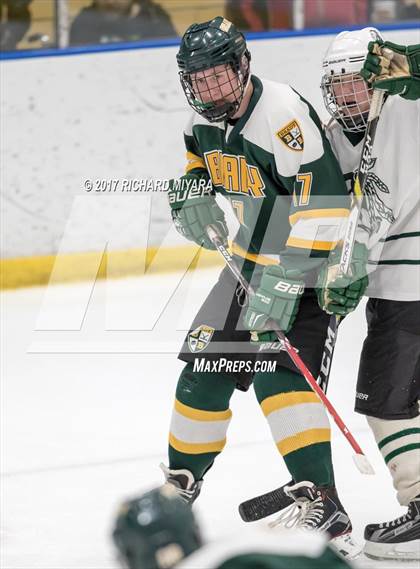 Thumbnail 2 in Bishop Brady @ Manchester Central (NHIAA 1st Round Playoff) photogallery.